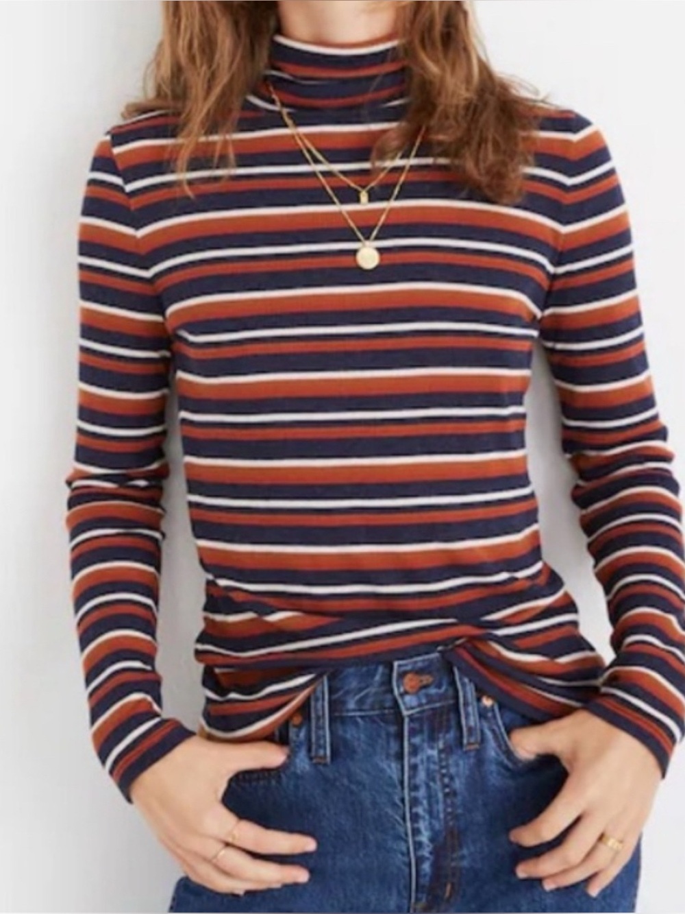 Madewell Ribbed Turtleneck - Picture 1 of 5